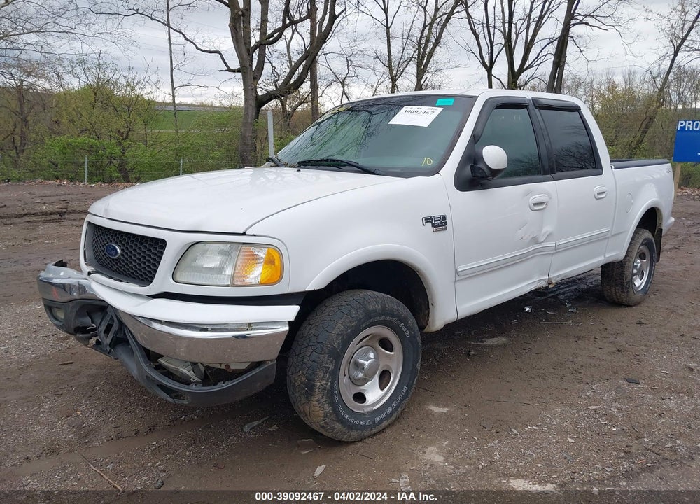 2002 FORD F-150 LARIAT/XLT VIN: 1FTRW08L12KB25181
