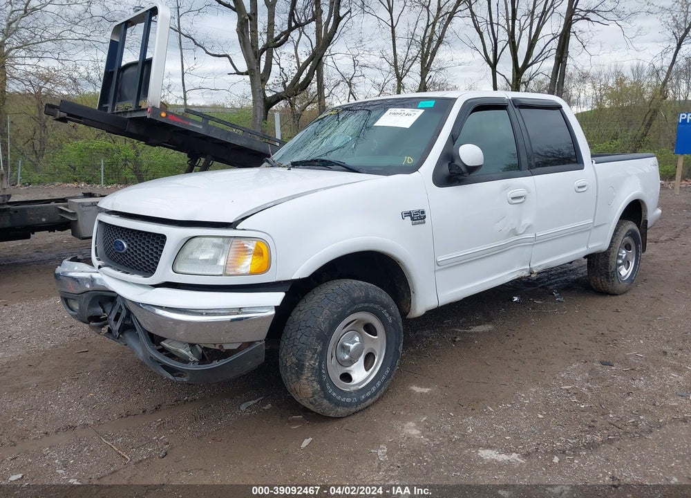 2002 FORD F-150 LARIAT/XLT VIN: 1FTRW08L12KB25181