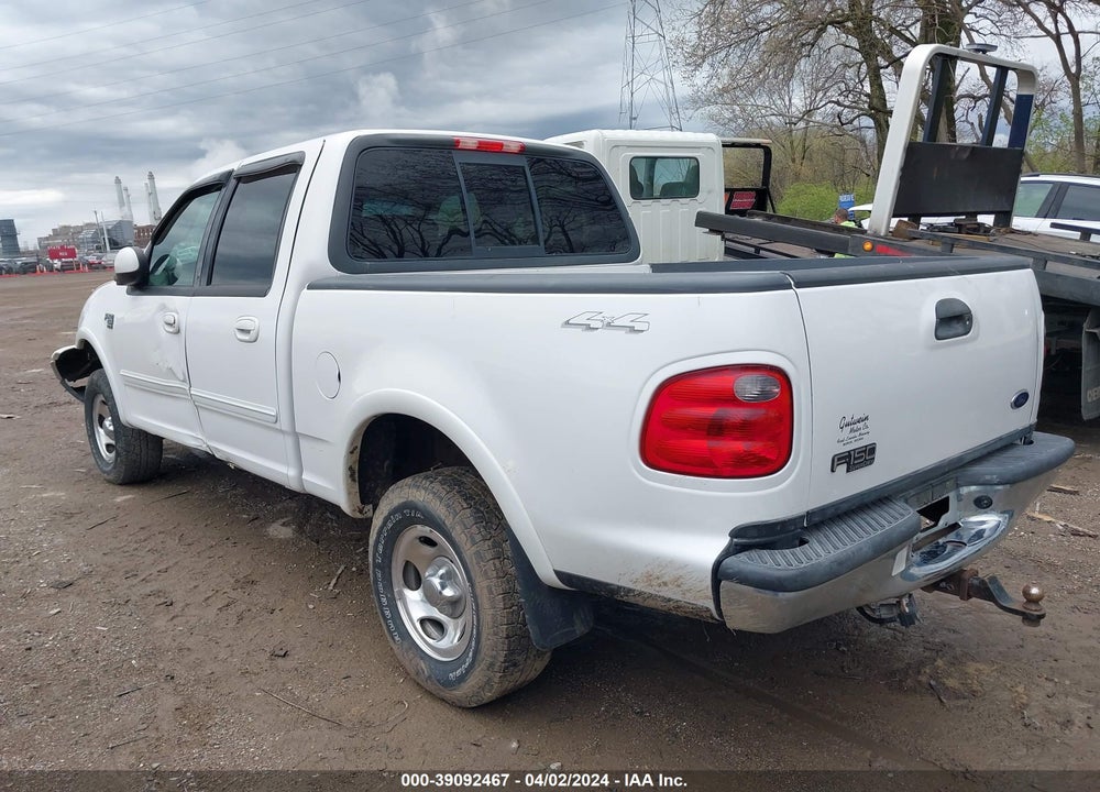 2002 FORD F-150 LARIAT/XLT VIN: 1FTRW08L12KB25181