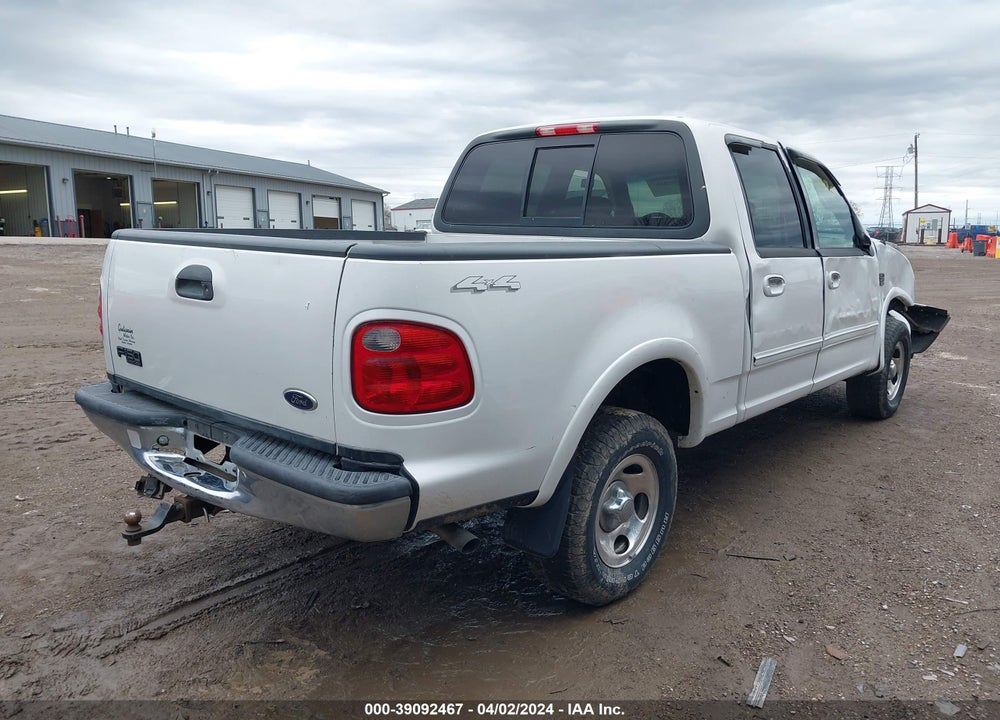 2002 FORD F-150 LARIAT/XLT VIN: 1FTRW08L12KB25181