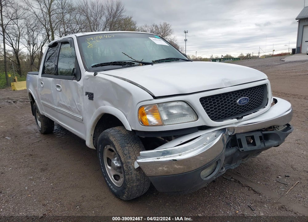 2002 FORD F-150 LARIAT/XLT VIN: 1FTRW08L12KB25181