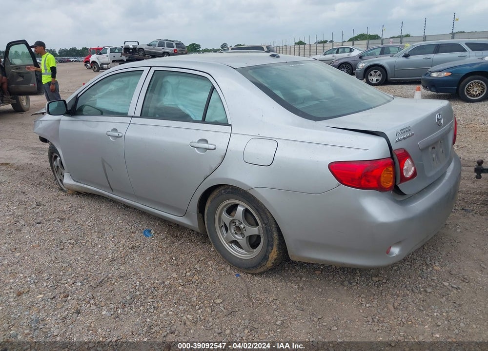 2009 TOYOTA COROLLA LE VIN: JTDBL40E899024381