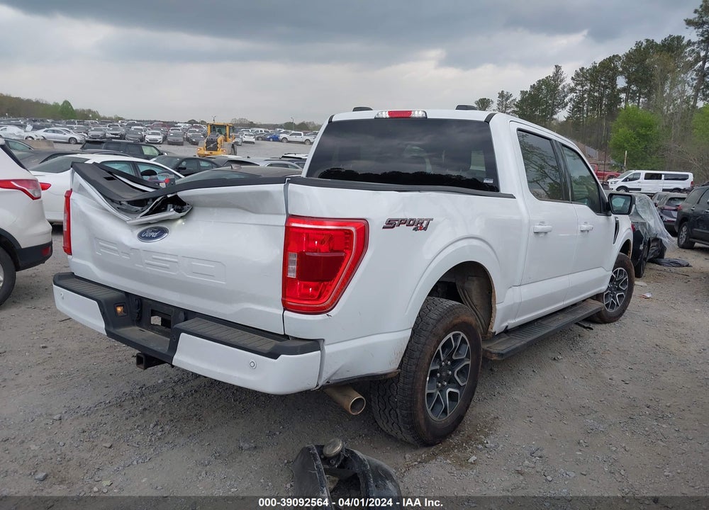 2023 FORD F-150 XLT VIN: 1FTFW1E54PFB74552