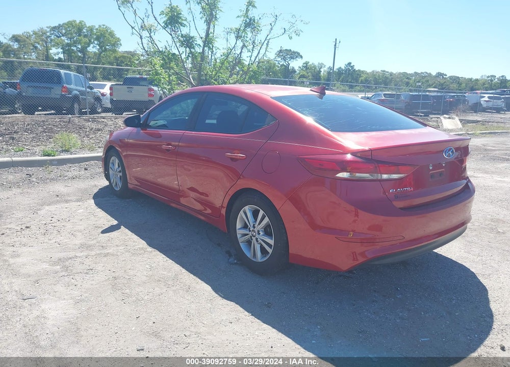 2017 HYUNDAI ELANTRA SE VIN: 5NPD84LF1HH053936