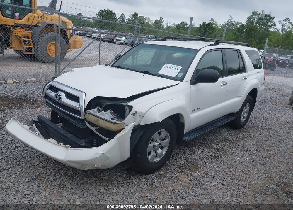 2007 TOYOTA 4RUNNER SR5 V6 VIN: JTEBU14R478096296