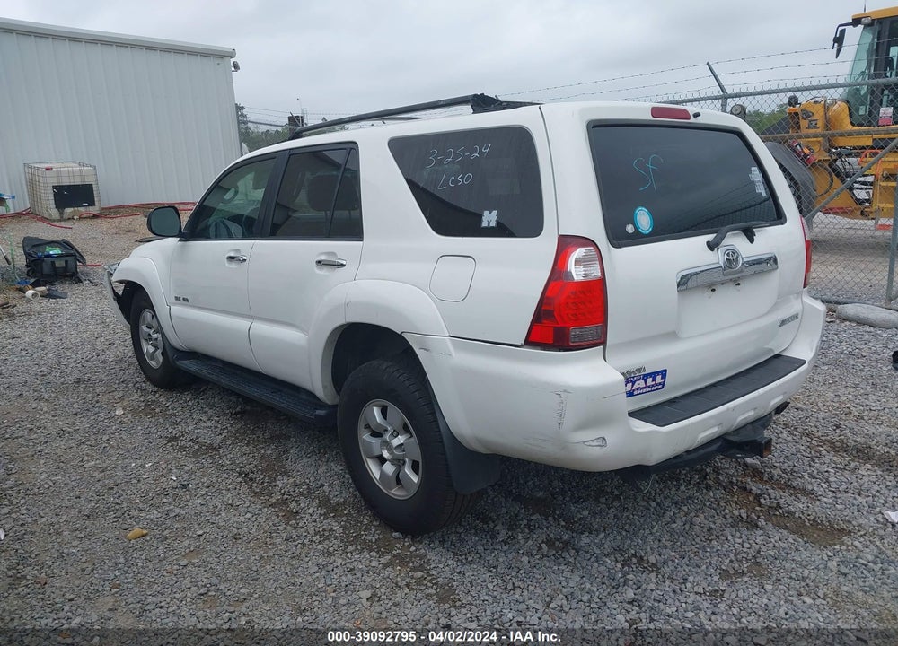 2007 TOYOTA 4RUNNER SR5 V6 VIN: JTEBU14R478096296