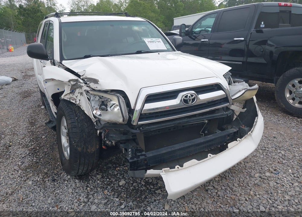 2007 TOYOTA 4RUNNER SR5 V6 VIN: JTEBU14R478096296