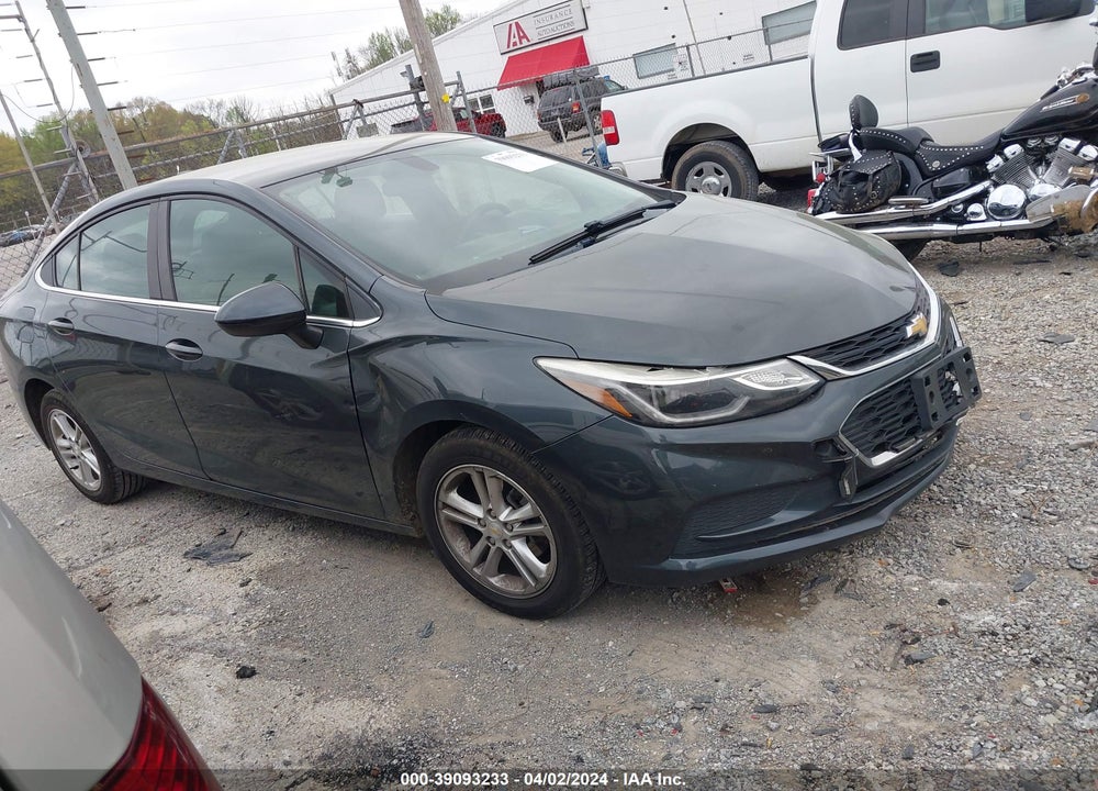 2018 CHEVROLET CRUZE LT AUTO VIN: 1G1BE5SMXJ7106030