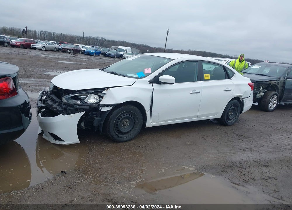 2018 NISSAN SENTRA S VIN: 3N1AB7AP3JY301682