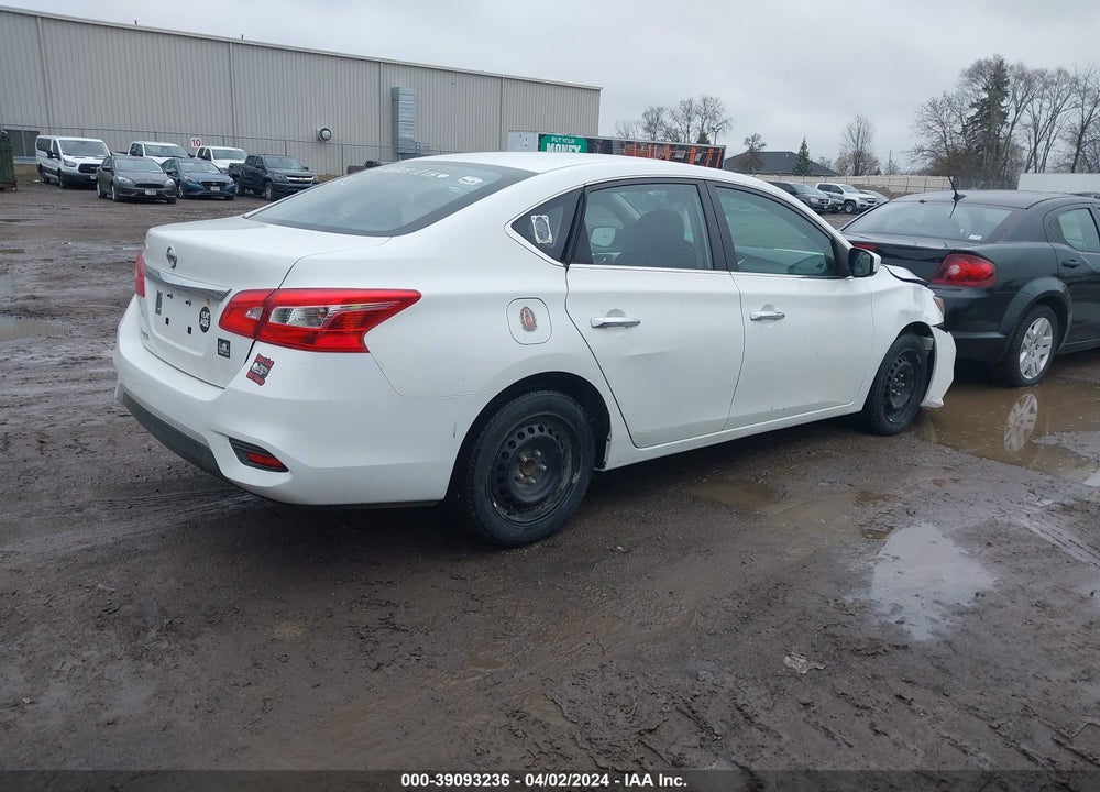 2018 NISSAN SENTRA S VIN: 3N1AB7AP3JY301682