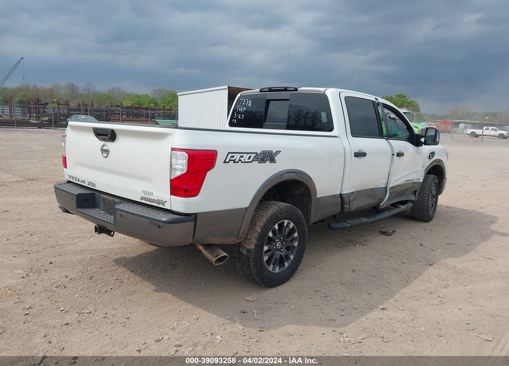 2019 NISSAN TITAN XD PRO-4X DIESEL VIN: 1N6BA1F45KN507338
