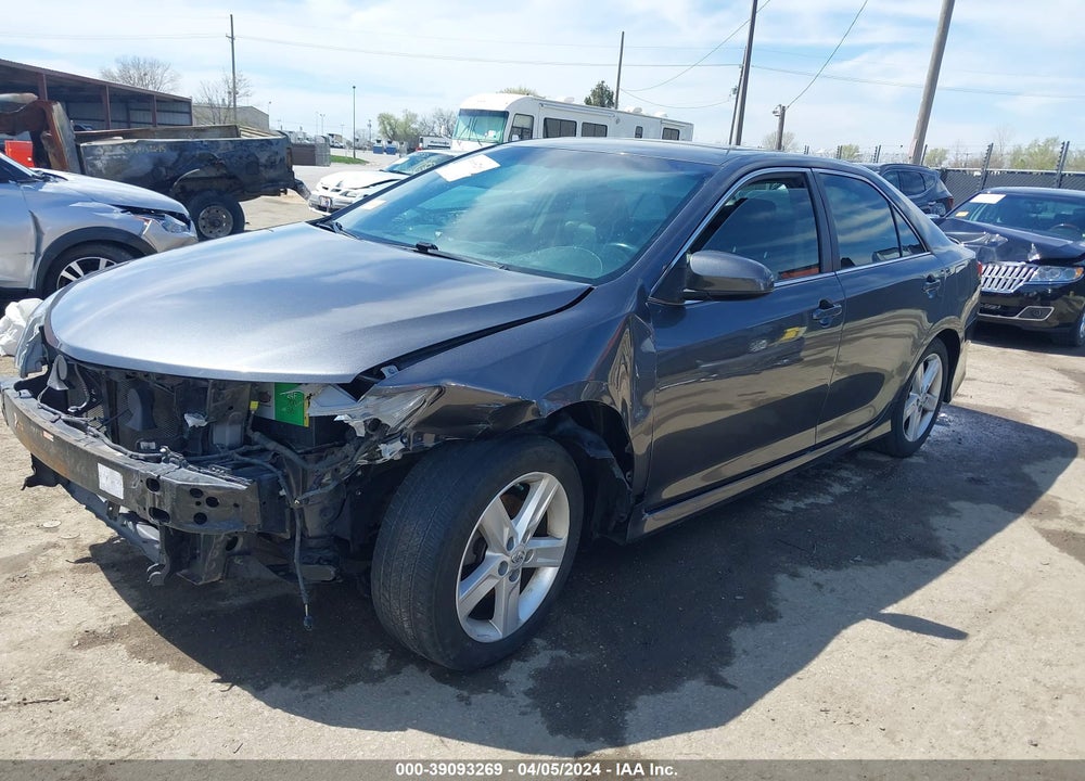 2014 TOYOTA CAMRY SE VIN: 4T1BF1FK9EU375595