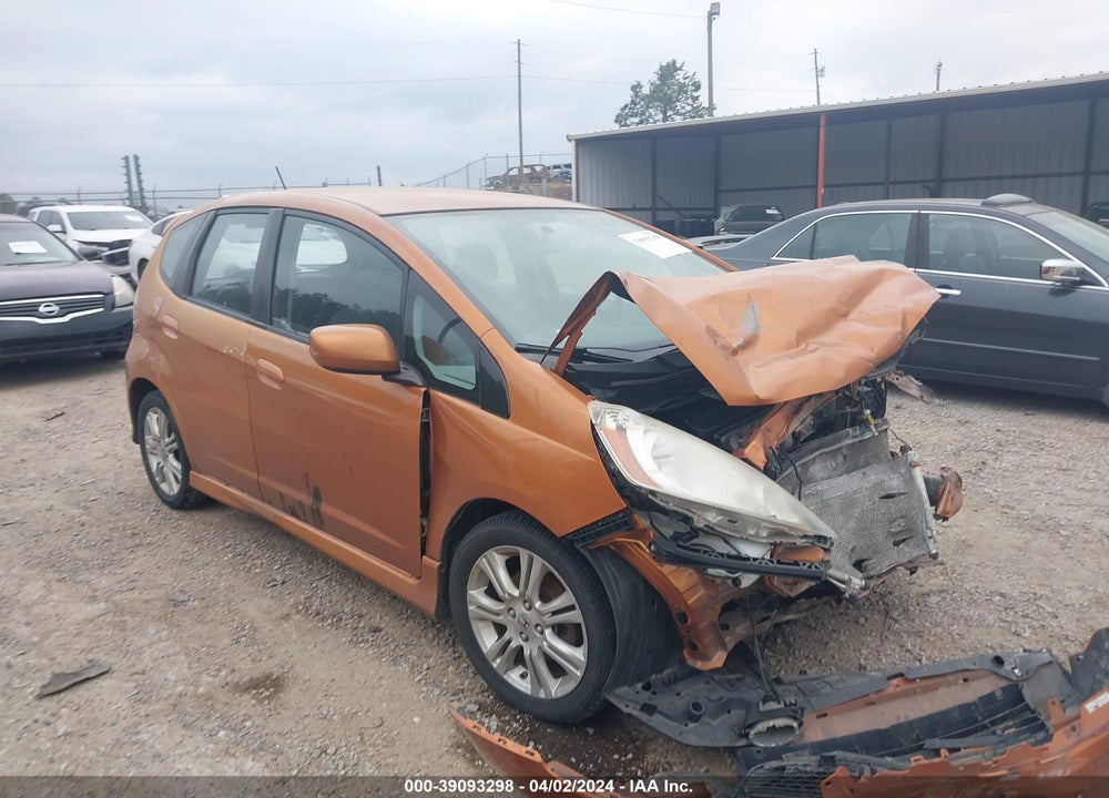2009 HONDA FIT SPORT VIN: JHMGE88489S058315