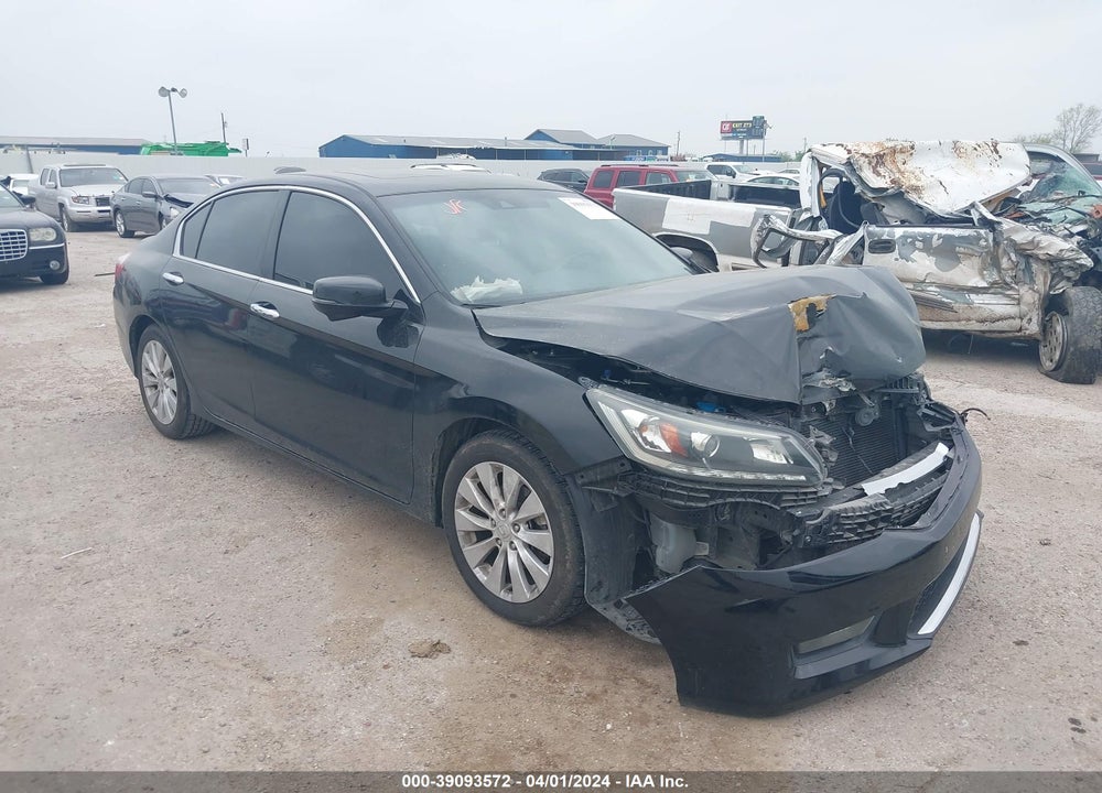 2015 HONDA ACCORD EX-L V-6 VIN: 1HGCR3F83FA024587