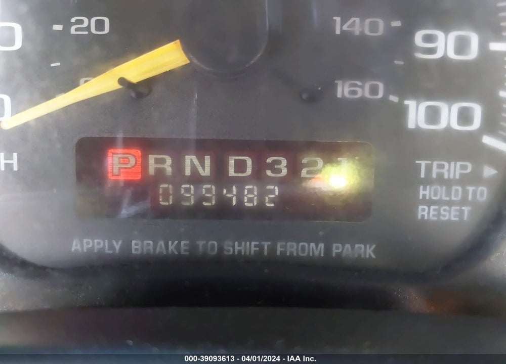 1999 GMC SAVANA STANDARD VIN: 1GTHG35R5X1139925
