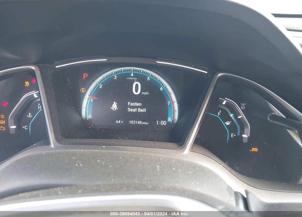 2017 HONDA CIVIC EX-T VIN: 19XFC1F32HE013389