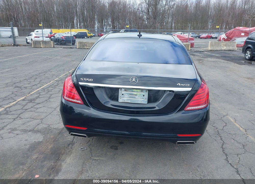 2014 MERCEDES-BENZ S 550 4MATIC VIN: WDDUG8FBXEA041859