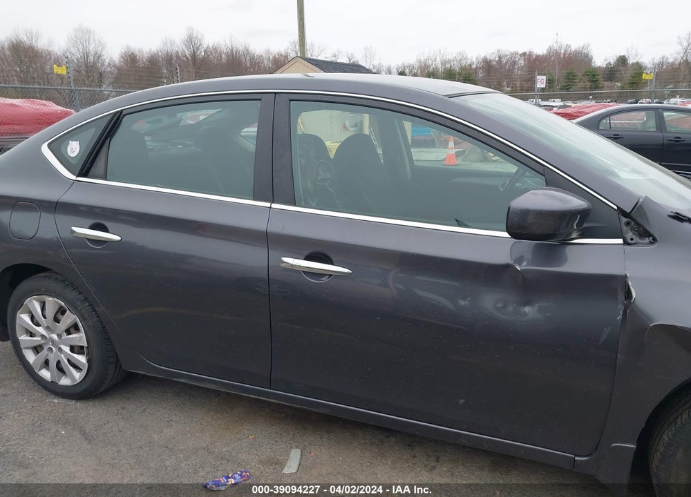 2015 NISSAN SENTRA SV VIN: 3N1AB7APXFL675923