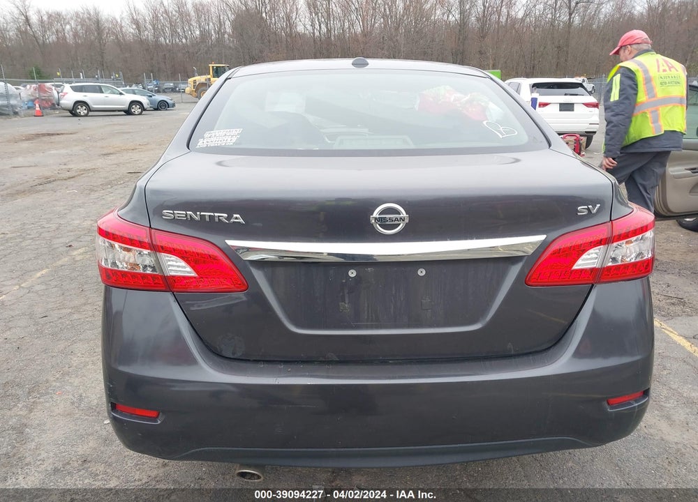 2015 NISSAN SENTRA SV VIN: 3N1AB7APXFL675923