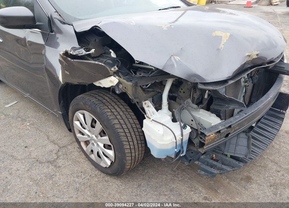 2015 NISSAN SENTRA SV VIN: 3N1AB7APXFL675923