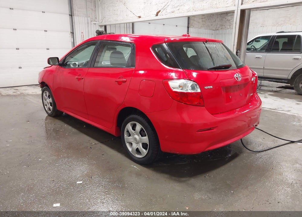 2010 TOYOTA MATRIX S VIN: 2T1LE4EE7AC012552