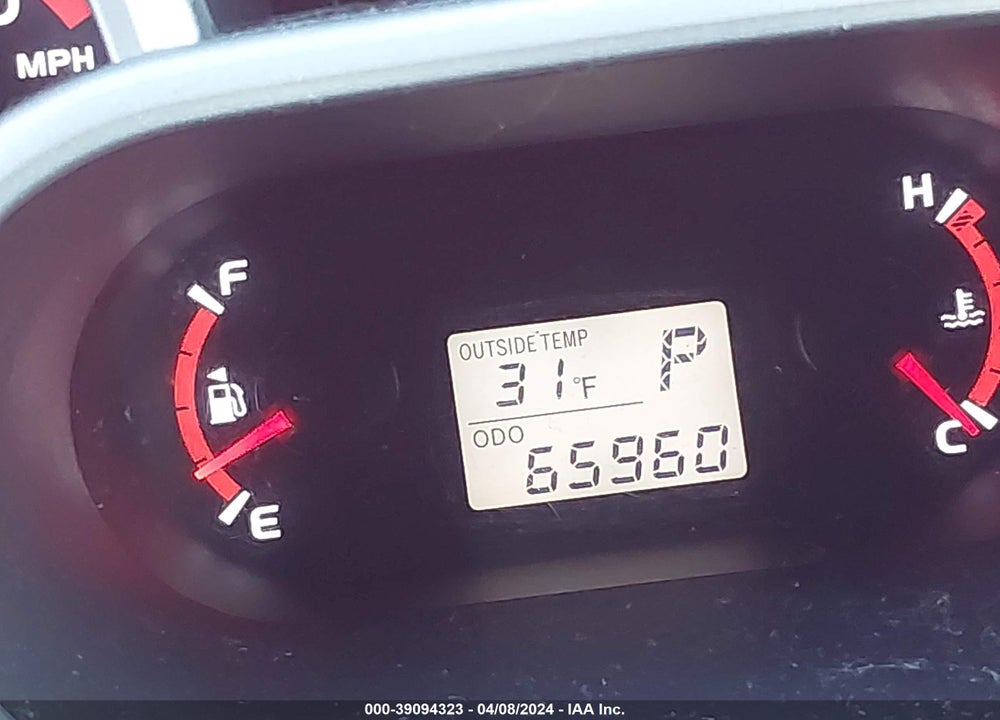 2010 TOYOTA MATRIX S VIN: 2T1LE4EE7AC012552