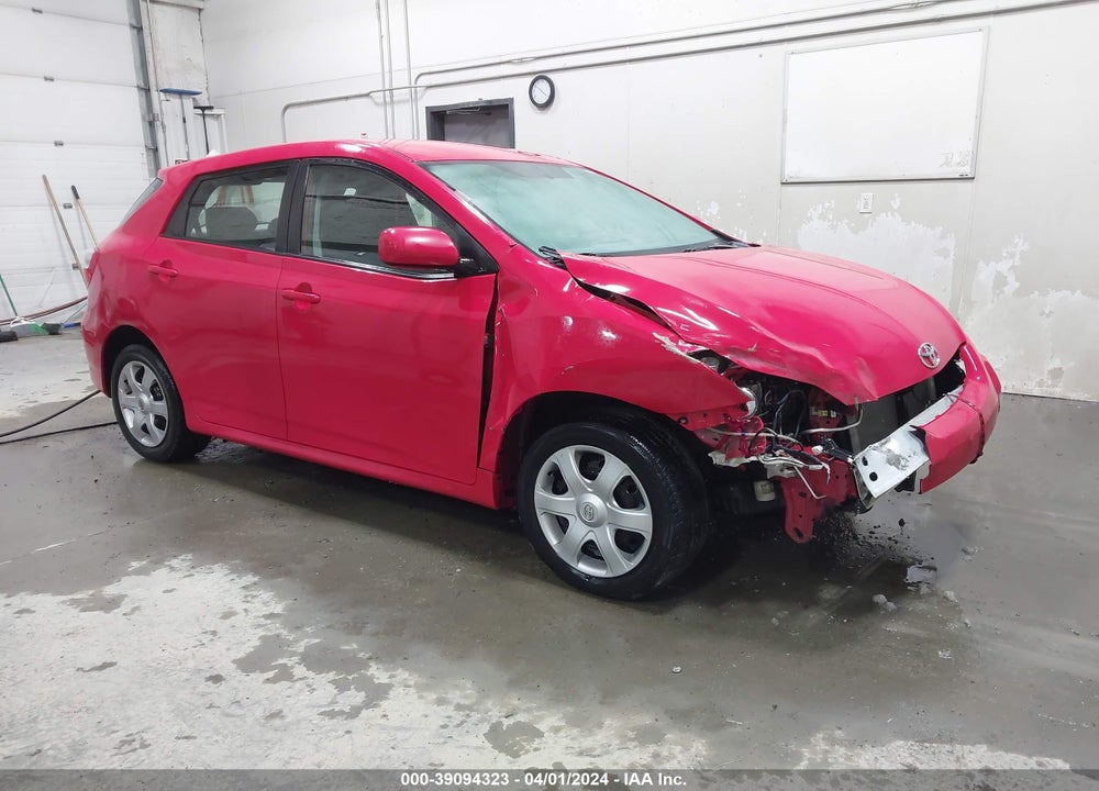 2010 TOYOTA MATRIX S VIN: 2T1LE4EE7AC012552