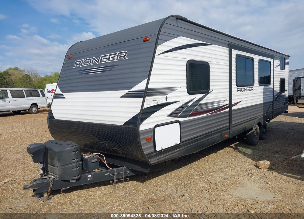 2020 PIONEER BH270 TRAVEL TRAILER VIN: 5SFPB3224LE430546
