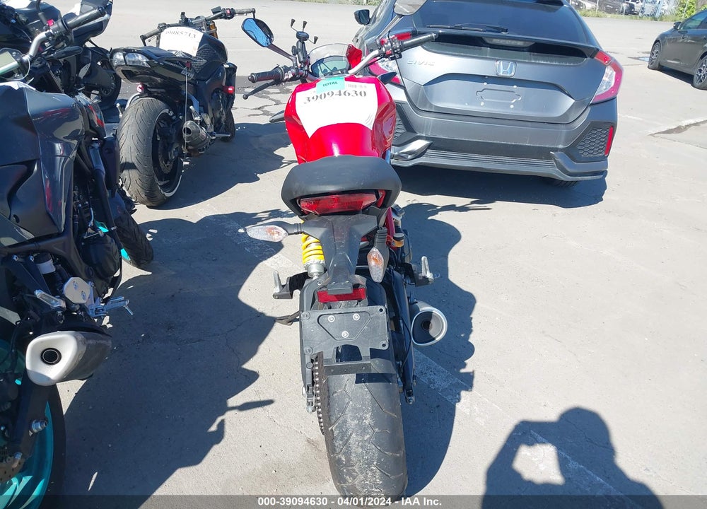 2019 DUCATI MONSTER 797 VIN: ML0MADBMXKT002846