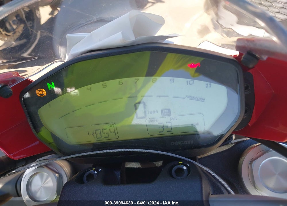2019 DUCATI MONSTER 797 VIN: ML0MADBMXKT002846