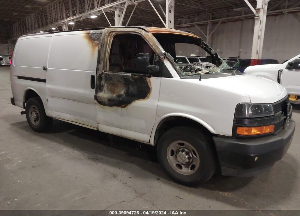 2020 CHEVROLET EXPRESS CARGO RWD 2500 REGULAR WHEELBASE WT VIN: 1GCWGAFP0L1276595