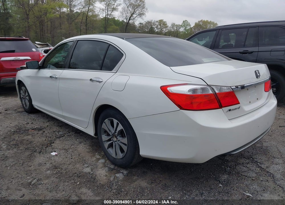 2013 HONDA ACCORD LX VIN: 1HGCR2F36DA191005