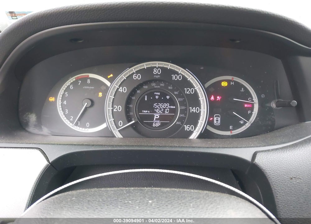 2013 HONDA ACCORD LX VIN: 1HGCR2F36DA191005