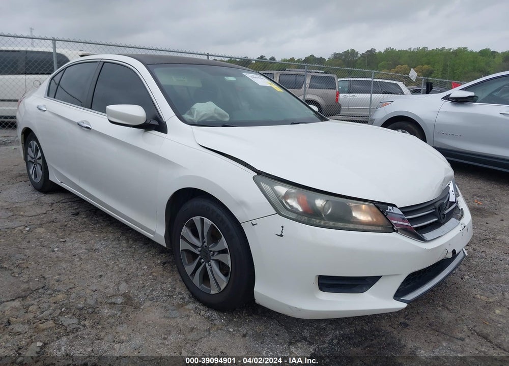 2013 HONDA ACCORD LX VIN: 1HGCR2F36DA191005