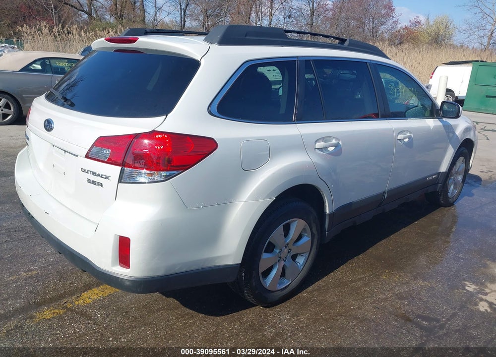 2010 SUBARU OUTBACK 3.6R LIMITED VIN: 4S4BREJC5A2353856