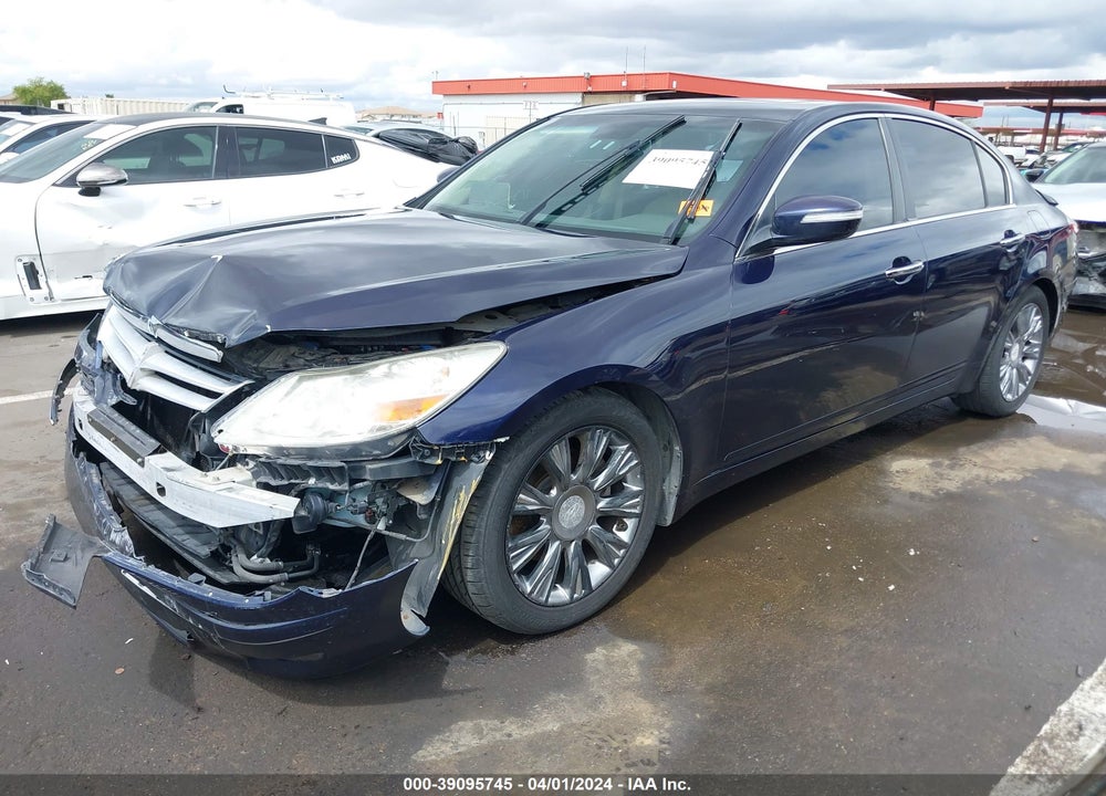 2011 HYUNDAI GENESIS 3.8 VIN: KMHGC4DE9BU115027