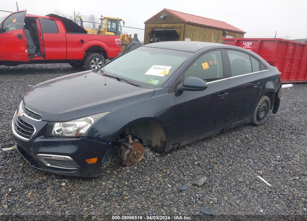2015 CHEVROLET CRUZE 1LT AUTO VIN: 1G1PC5SB8F7104309