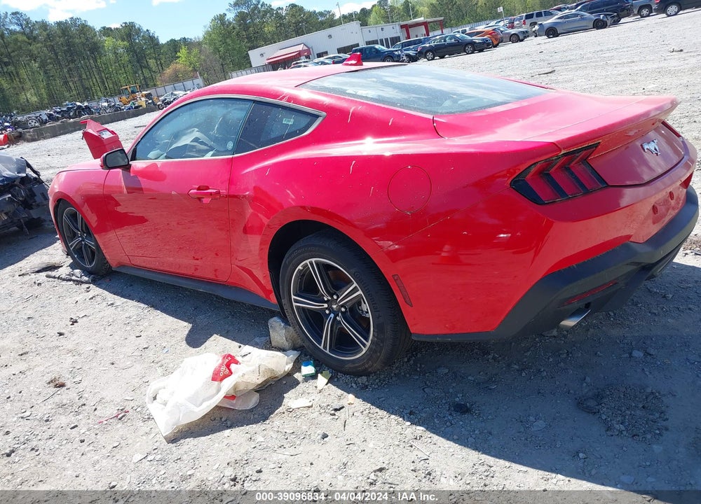 2024 FORD MUSTANG ECOBOOST FASTBACK VIN: 1FA6P8TH8R5107020