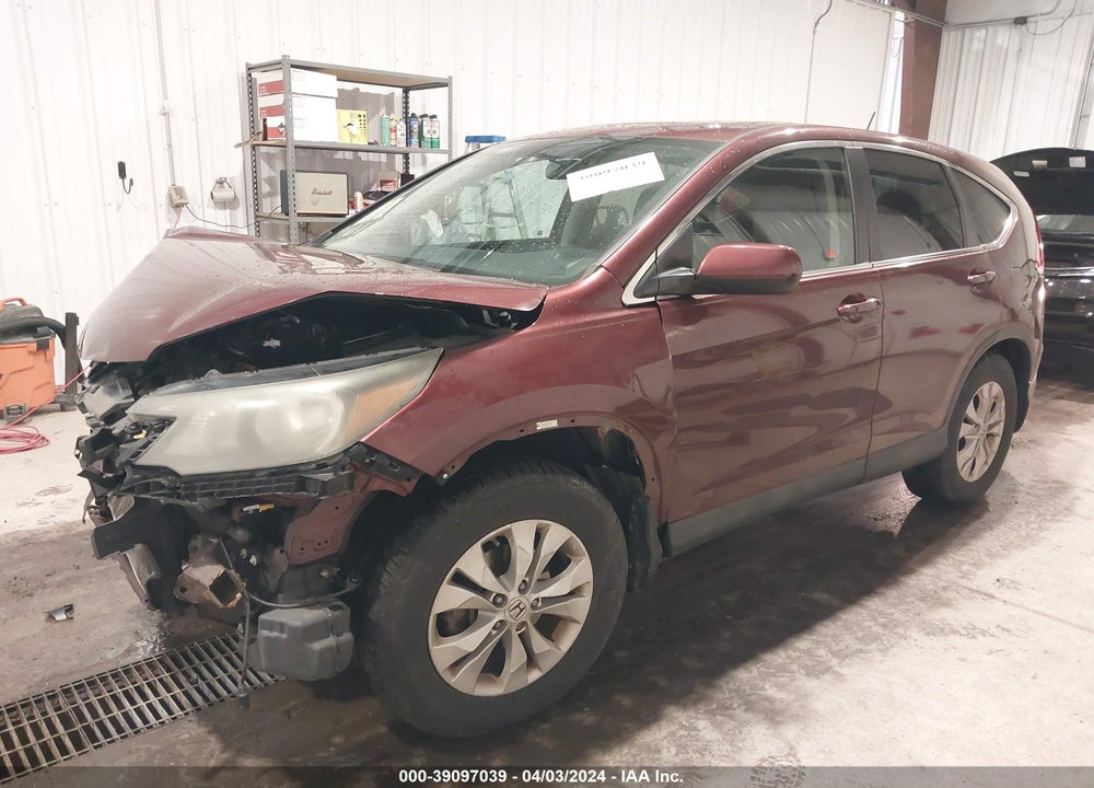 2013 HONDA CR-V EX VIN: 5J6RM4H54DL053107