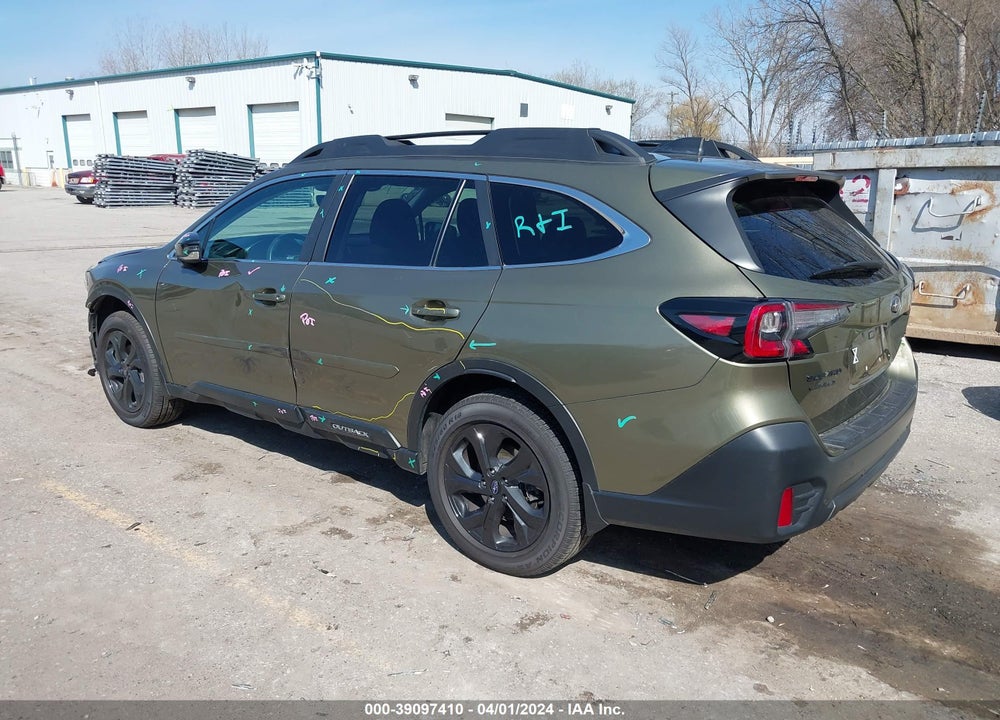 2022 SUBARU OUTBACK ONYX EDITION XT VIN: 4S4BTGLD1N3100634