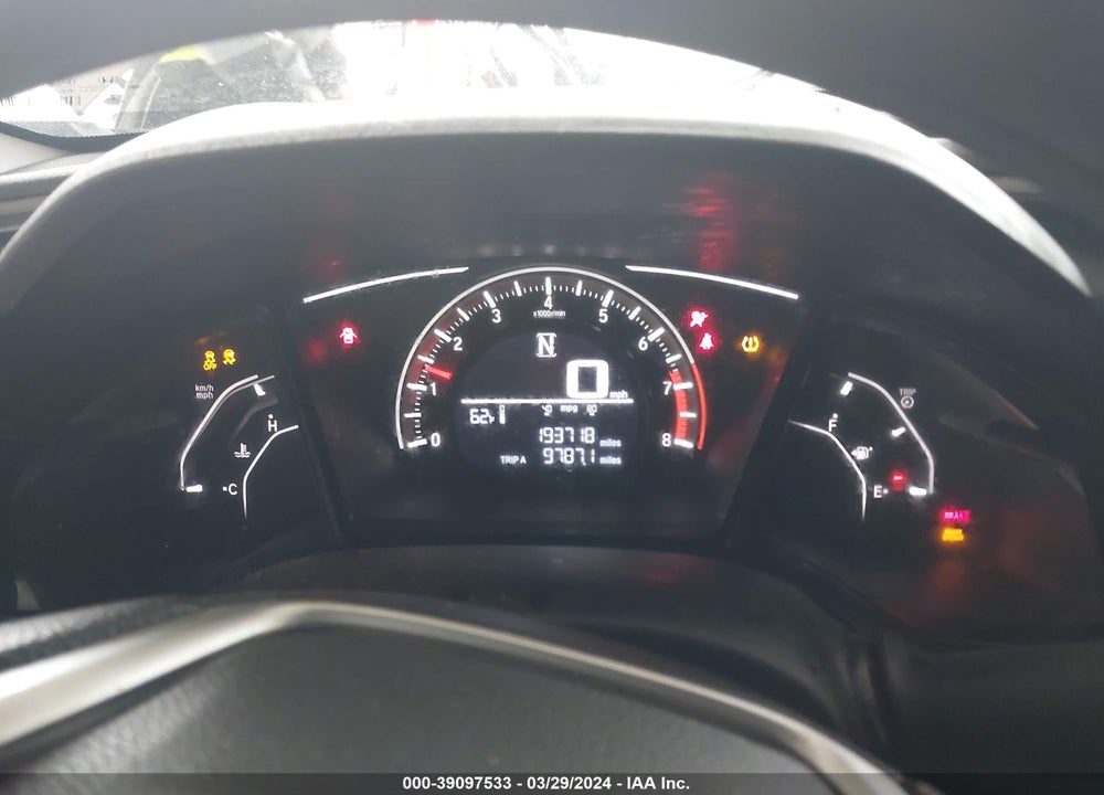 2017 HONDA CIVIC VIN: 2HGFC2F5XHH506010