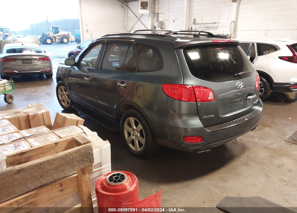 2009 HYUNDAI SANTA FE LIMITED VIN: 5NMSH13E79H263551