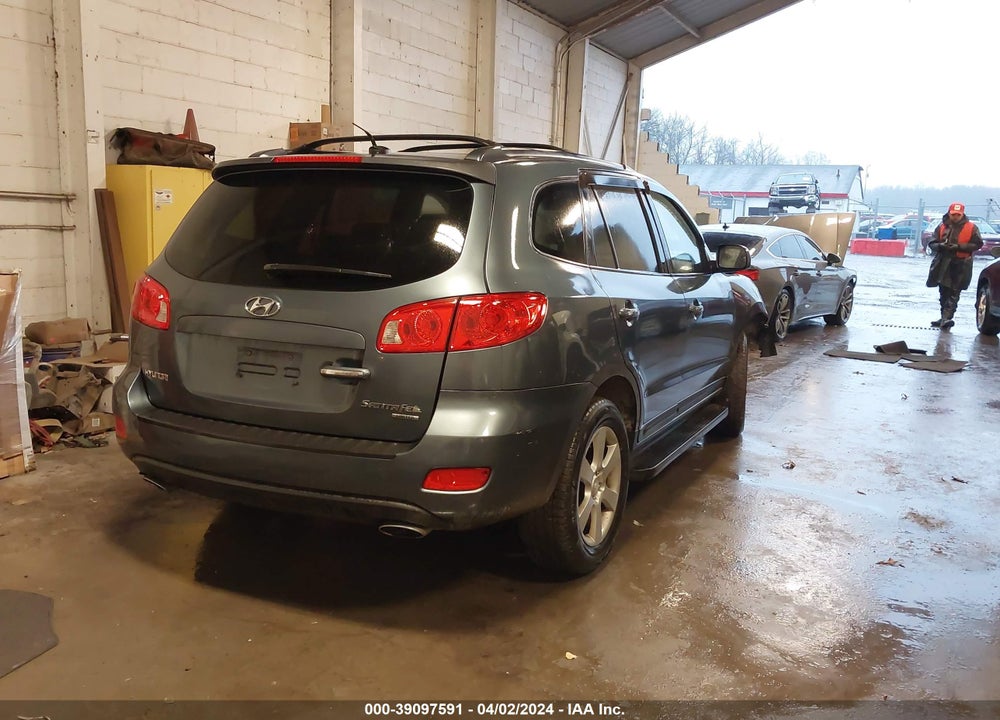 2009 HYUNDAI SANTA FE LIMITED VIN: 5NMSH13E79H263551