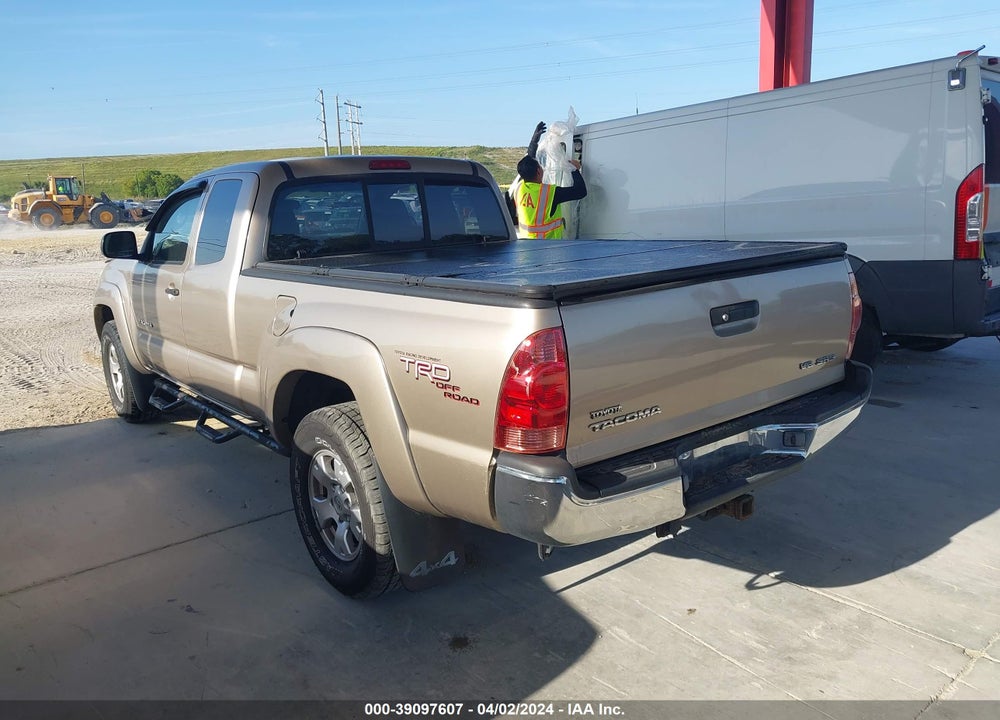 2005 TOYOTA TACOMA BASE V6 VIN: 5TEUU42N85Z107875