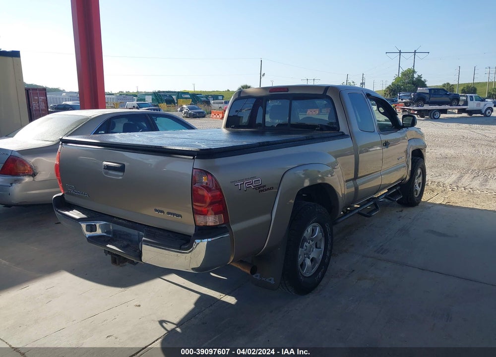 2005 TOYOTA TACOMA BASE V6 VIN: 5TEUU42N85Z107875