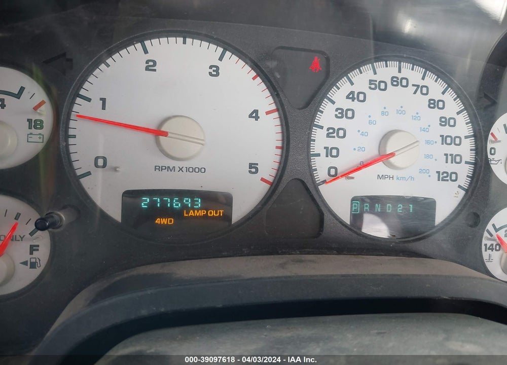 2005 DODGE RAM 2500 SLT/LARAMIE VIN: 3D7KS28C95G755881