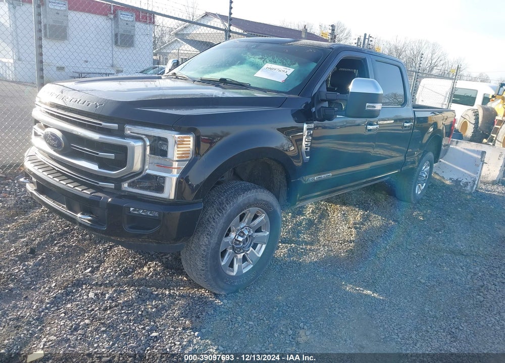 2020 FORD F-250 PLATINUM VIN: 1FT8W2BT9LEE59572