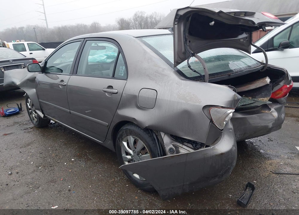 2003 TOYOTA COROLLA LE VIN: 2T1BR32EX3C156081