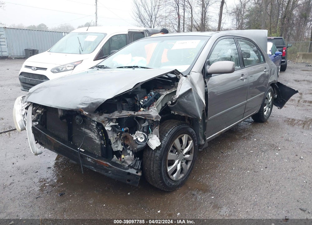 2003 TOYOTA COROLLA LE VIN: 2T1BR32EX3C156081