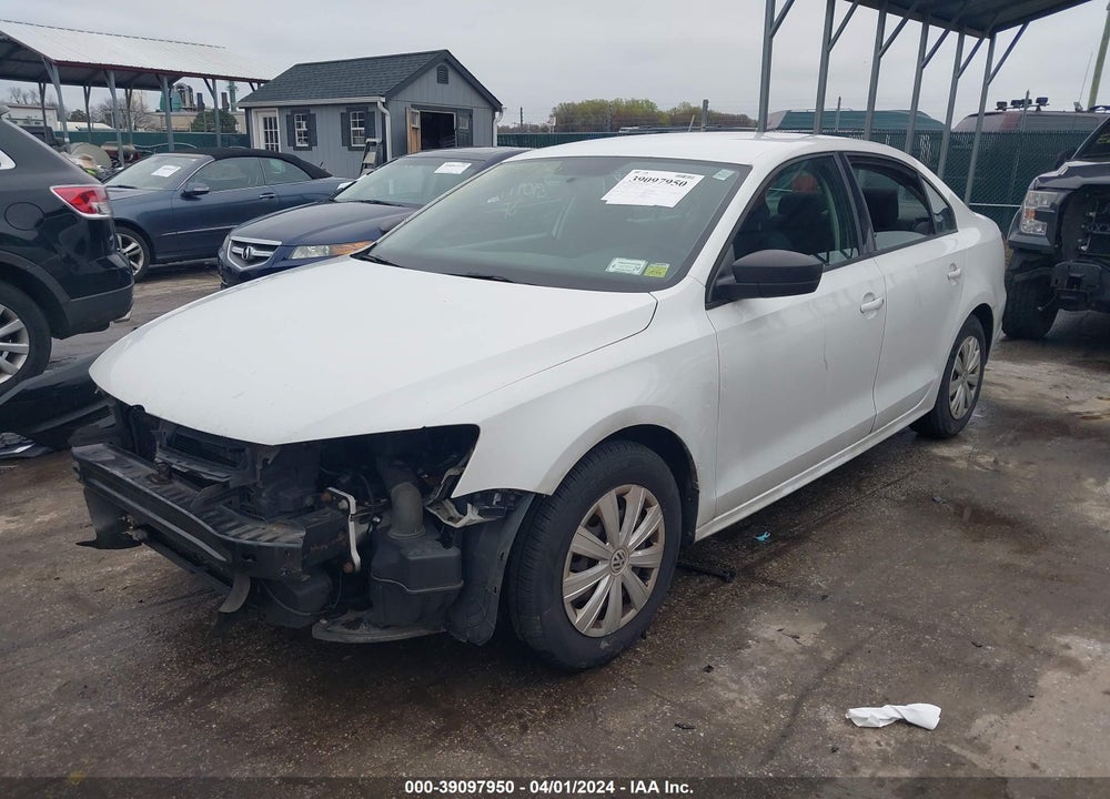 2014 VOLKSWAGEN JETTA 2.0L S VIN: 3VW1K7AJ7EM432939